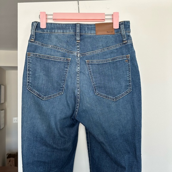 Madewell curvy high-rise skinny cropped jeans, size 27 - Picture 4 of 5